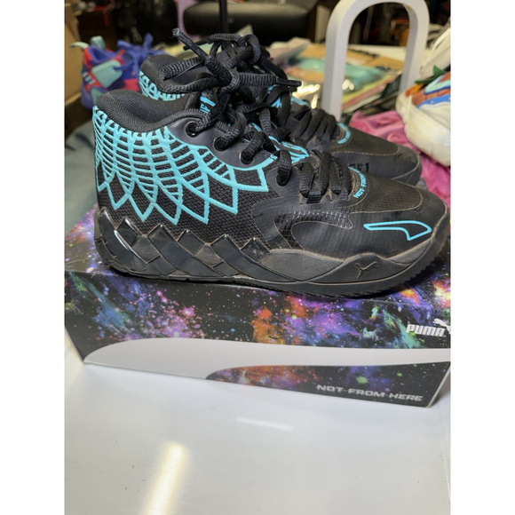 PUMA Other - PUMA Melo MB.01 Jr Basketball Shoes Size 4c